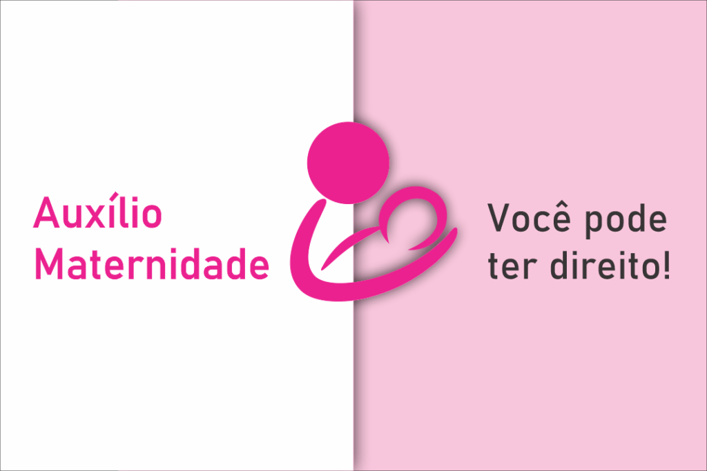 Mãe usando notebook para consultar online se tem direito ao Auxílio Maternidade.